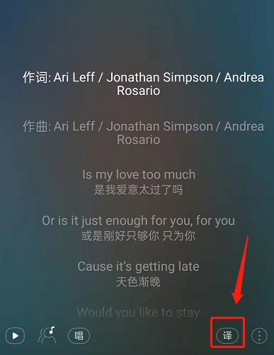 网易云音乐如何关掉歌词翻译