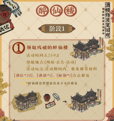 江南百景图醉仙楼玩法攻略1