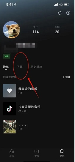 汽水音乐下载的音乐在哪里