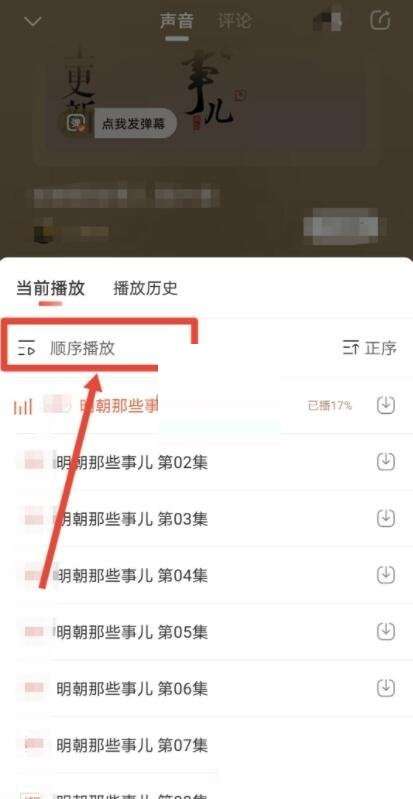 喜马拉雅FM下一集自动播放怎么设置